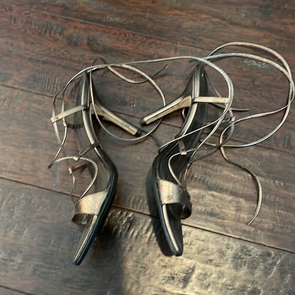 Gently Loved and Simply Elegant Kate Spade Bronze Sexy Sandals - Picture 3 of 6